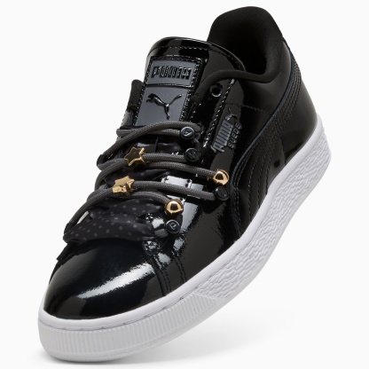 Sneakers Suede Bloom Patent Femme - PUMA Black-PUMA White