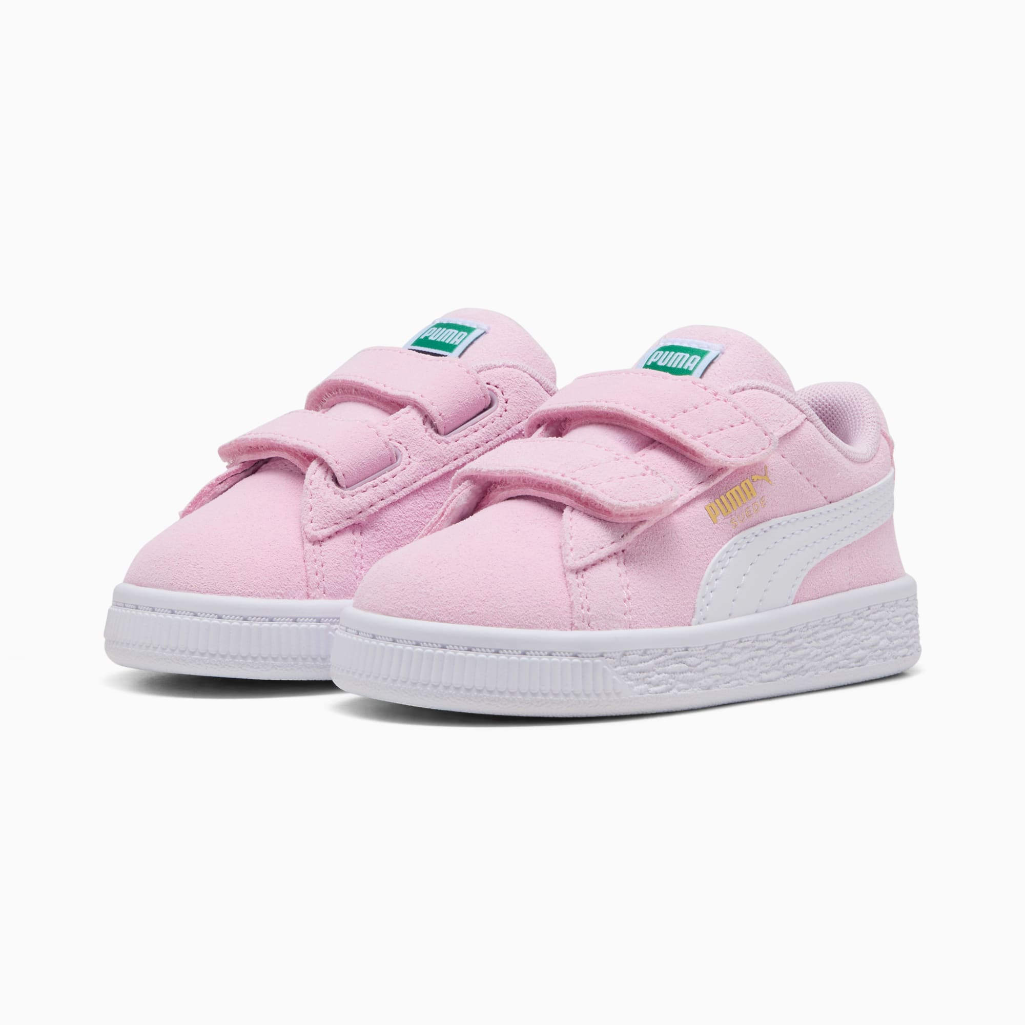 Baskets Suede Classic Bébé - Pink Lady-PUMA White