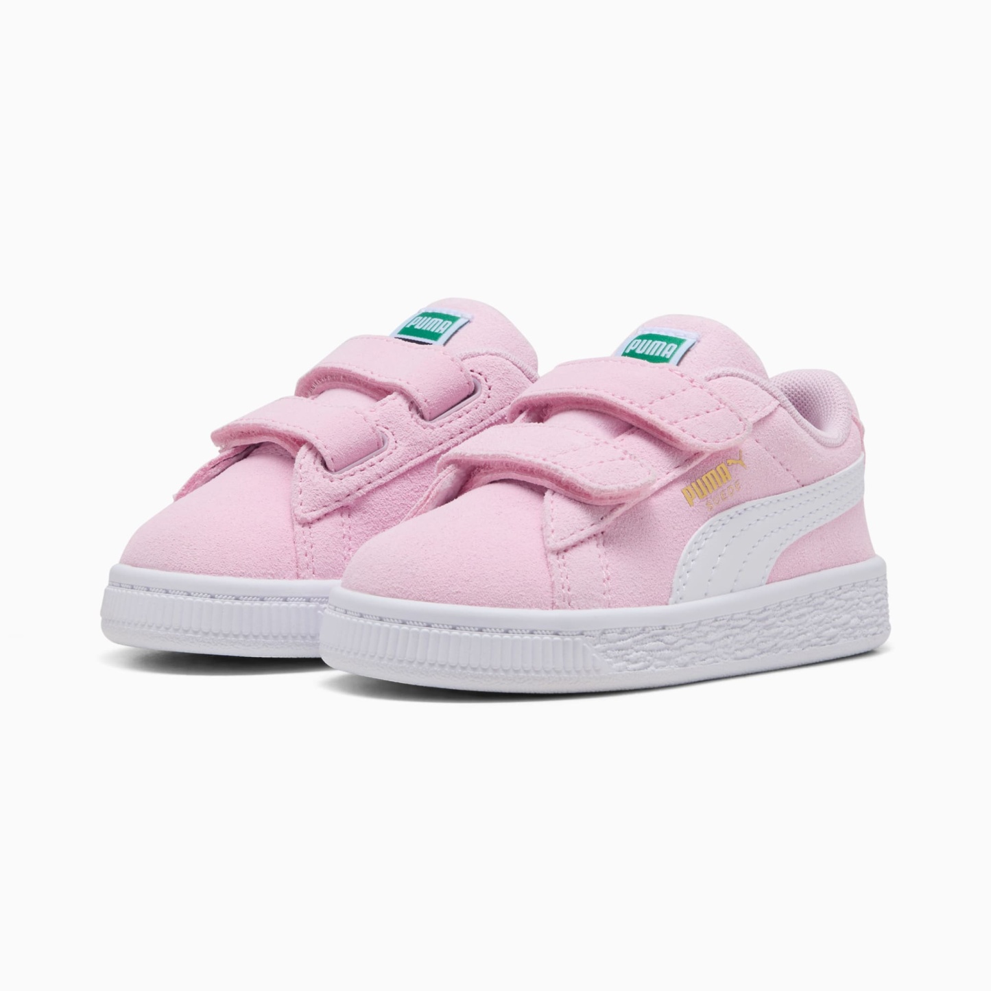 Baskets Suede Classic Bébé - Pink Lady-PUMA White