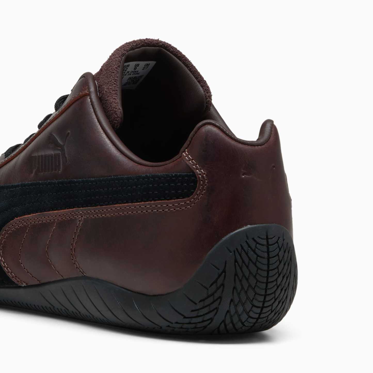 Sneakers Speedcat Dressed Unisexe - Leather Brown-PUMA Black