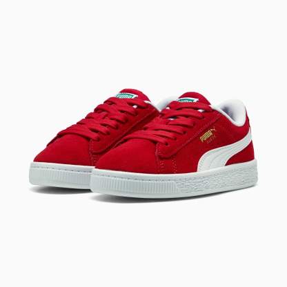 Baskets Suede Classic Enfant - For All Time Red-PUMA White