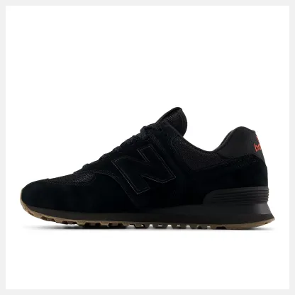 New Balance Lunar New Year 574 U5748HM BLACK with SHADOW RED and GUM 070
