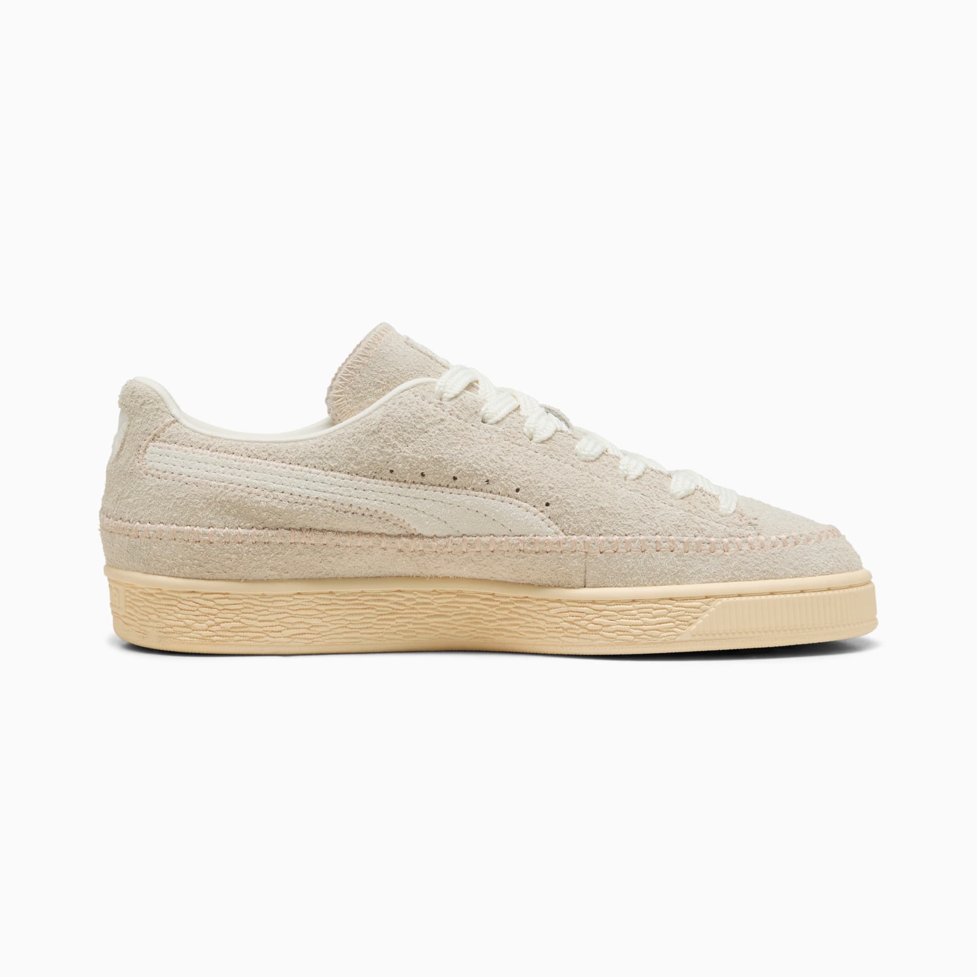 Sneakers Suede Moccasin Unisexe - Frosted Ivory-Warm White