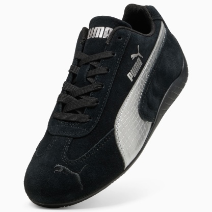 Sneakers Speedcat Metallic Safari Enfant et Adolescent - PUMA Black-PUMA Silver