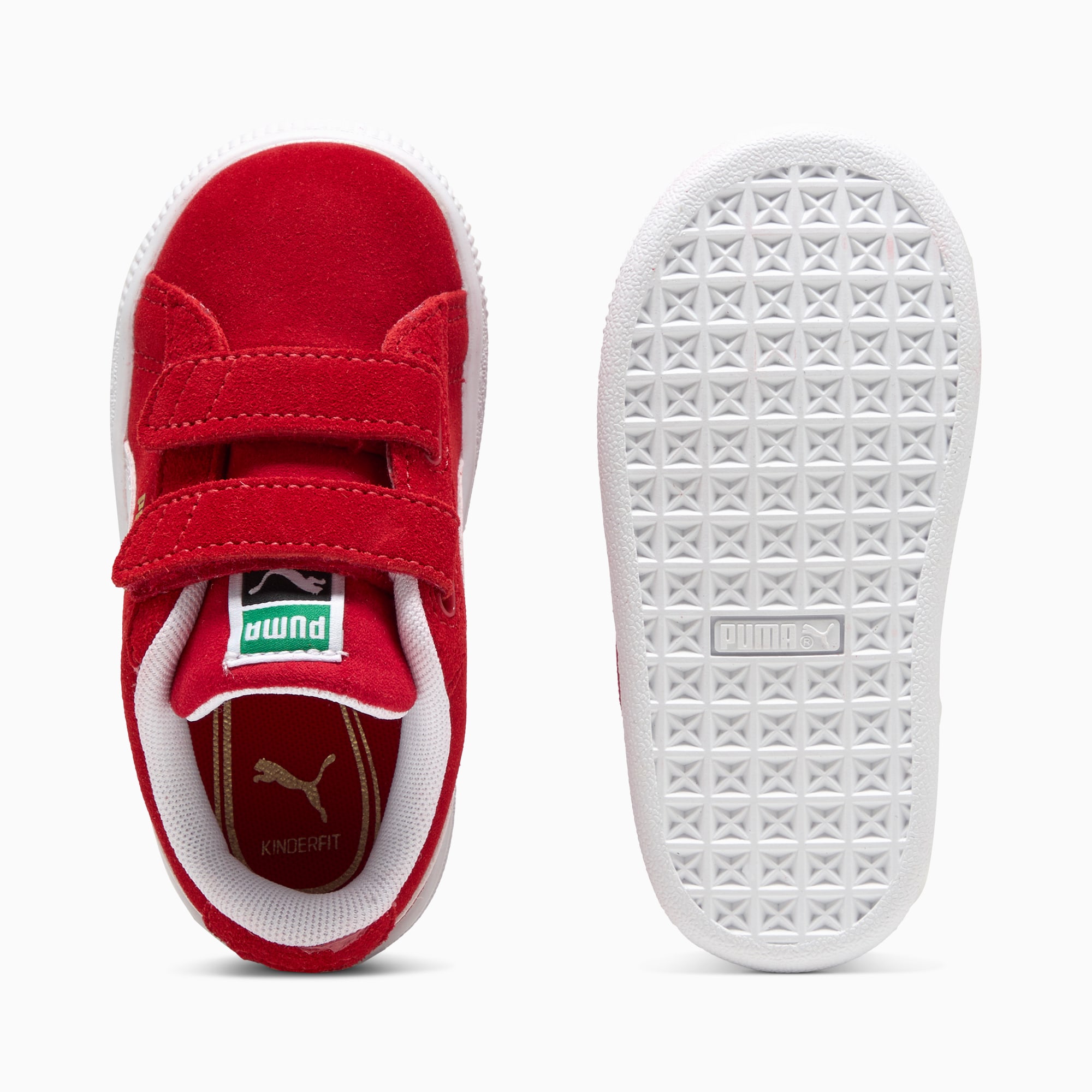Baskets Suede Classic Bébé - For All Time Red-PUMA White