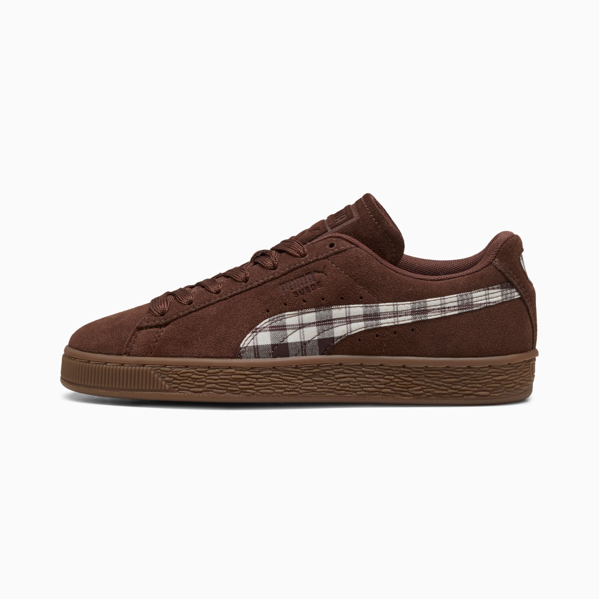 Sneakers Suede Patch Unisexe - Chestnut Brown