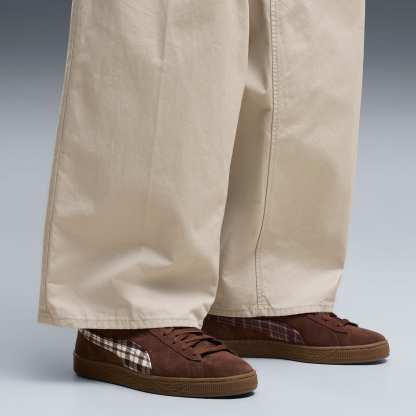 Sneakers Suede Patch Unisexe - Chestnut Brown