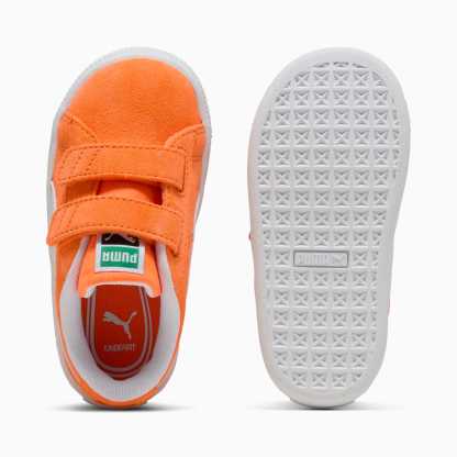 Baskets Suede Classic Bébé - Cayenne Pepper-PUMA White
