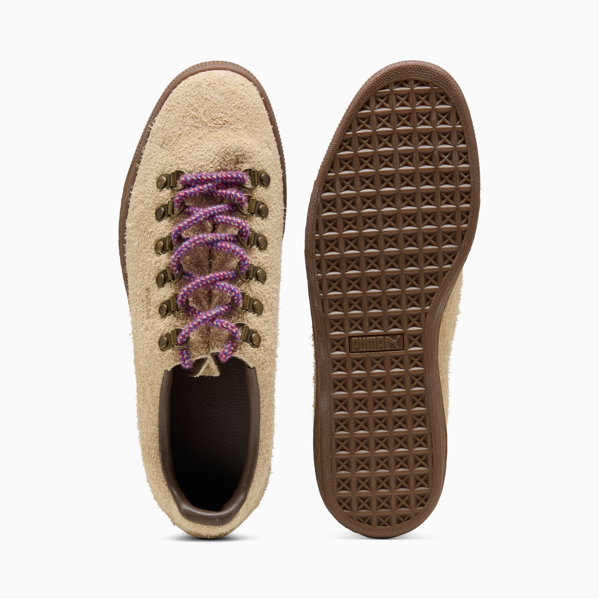 Sneakers Suede Hike Unisexe - Cashew-Gum