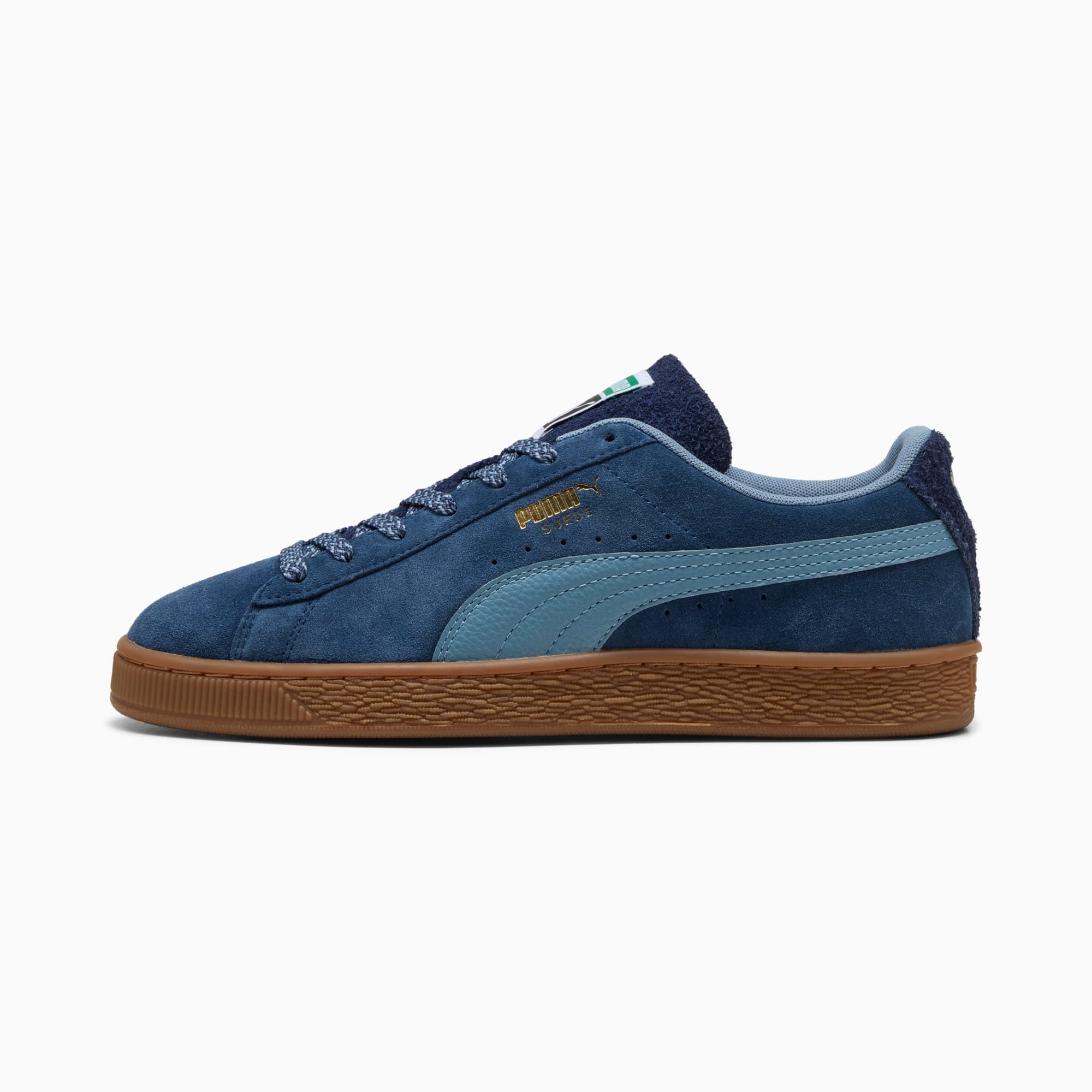 Sneakers Suede Fuzzy Unisexe - Persian Blue-Gum