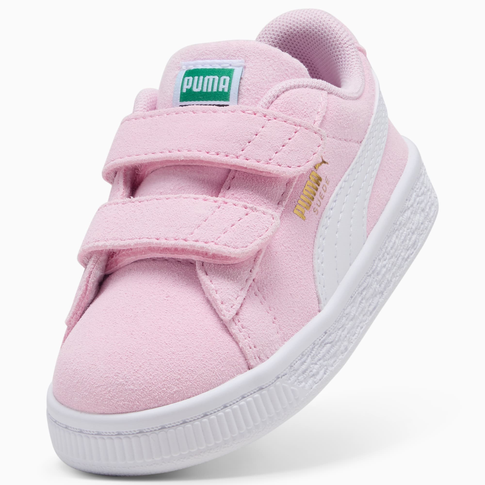 Baskets Suede Classic Bébé - Pink Lady-PUMA White