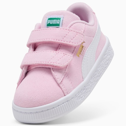 Baskets Suede Classic Bébé - Pink Lady-PUMA White