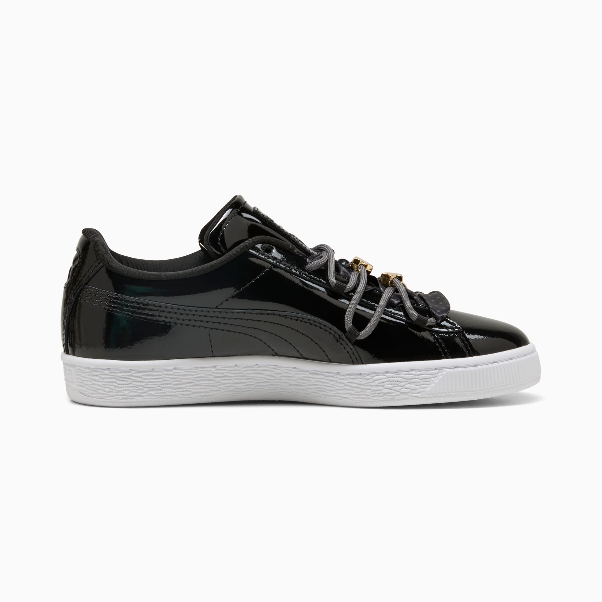 Sneakers Suede Bloom Patent Femme - PUMA Black-PUMA White