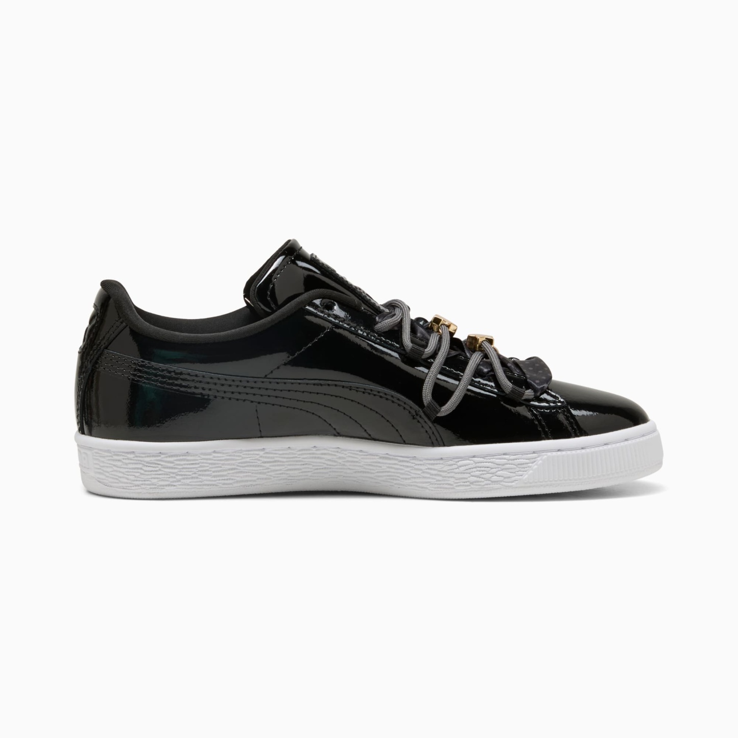 Sneakers Suede Bloom Patent Femme - PUMA Black-PUMA White