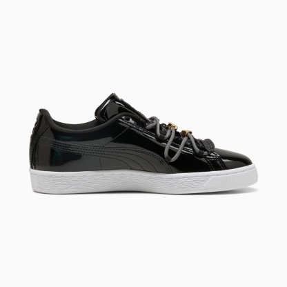 Sneakers Suede Bloom Patent Femme - PUMA Black-PUMA White