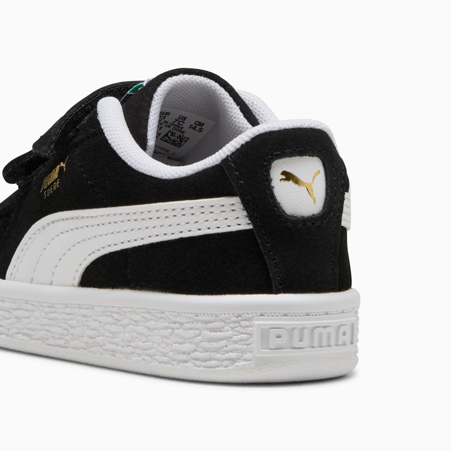 Baskets Suede Classic Bébé - PUMA Black-PUMA White