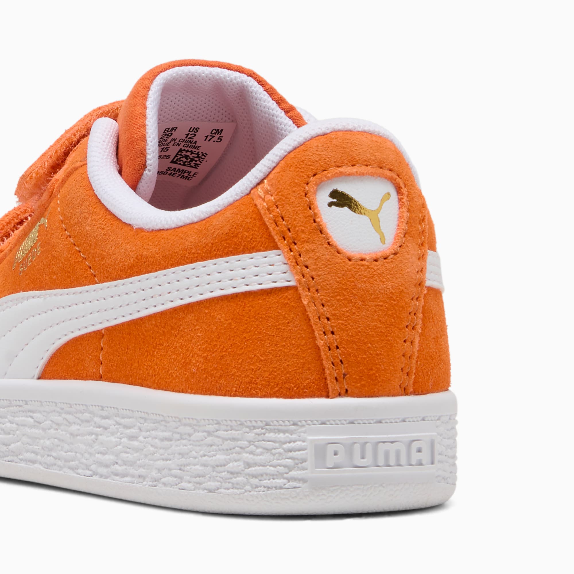 Sneakers Suede Classics Enfant - Cayenne Pepper-PUMA White