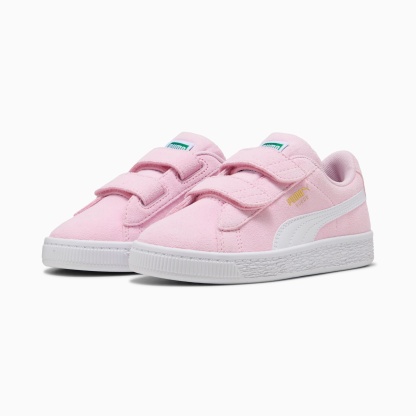 Sneakers Suede Classics Enfant - Pink Lady-PUMA White