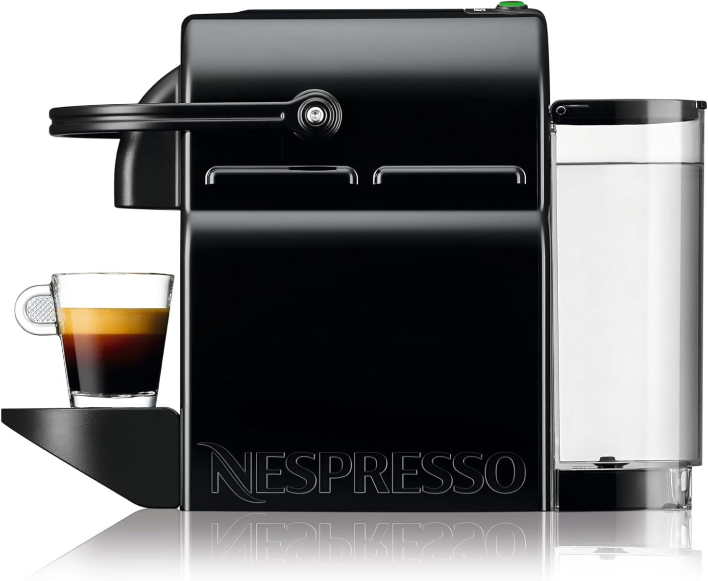 De'Longhi Nespresso Inissia EN80.B, Machine à Café Automatique, Machine à Capsules pour une Seule Tasse