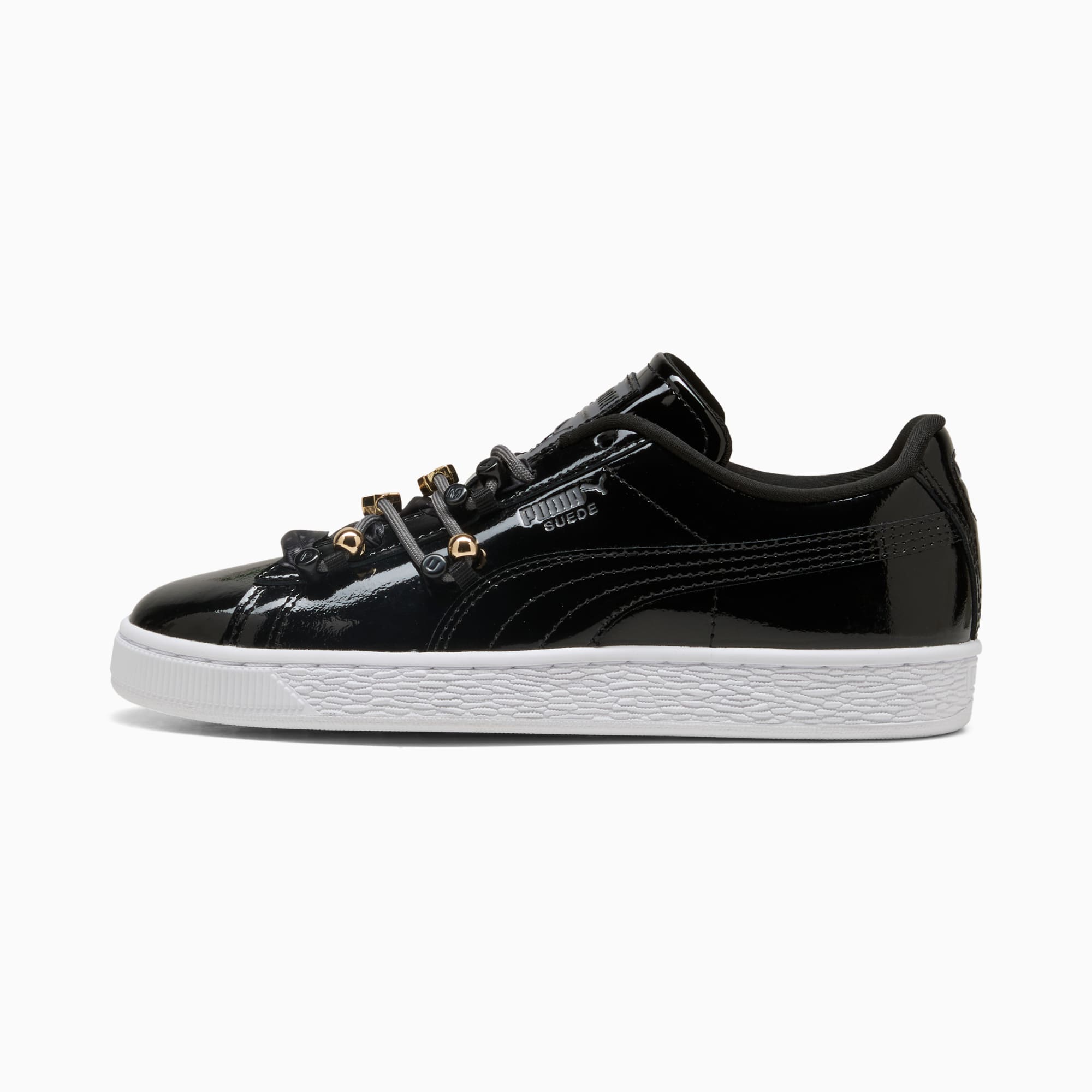 Sneakers Suede Bloom Patent Femme - PUMA Black-PUMA White