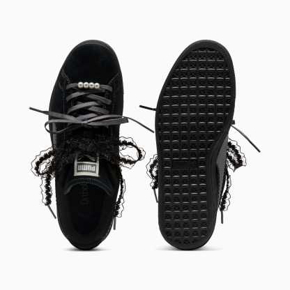 Sneakers Suede Bloom Femme - PUMA Black-Slate Sky