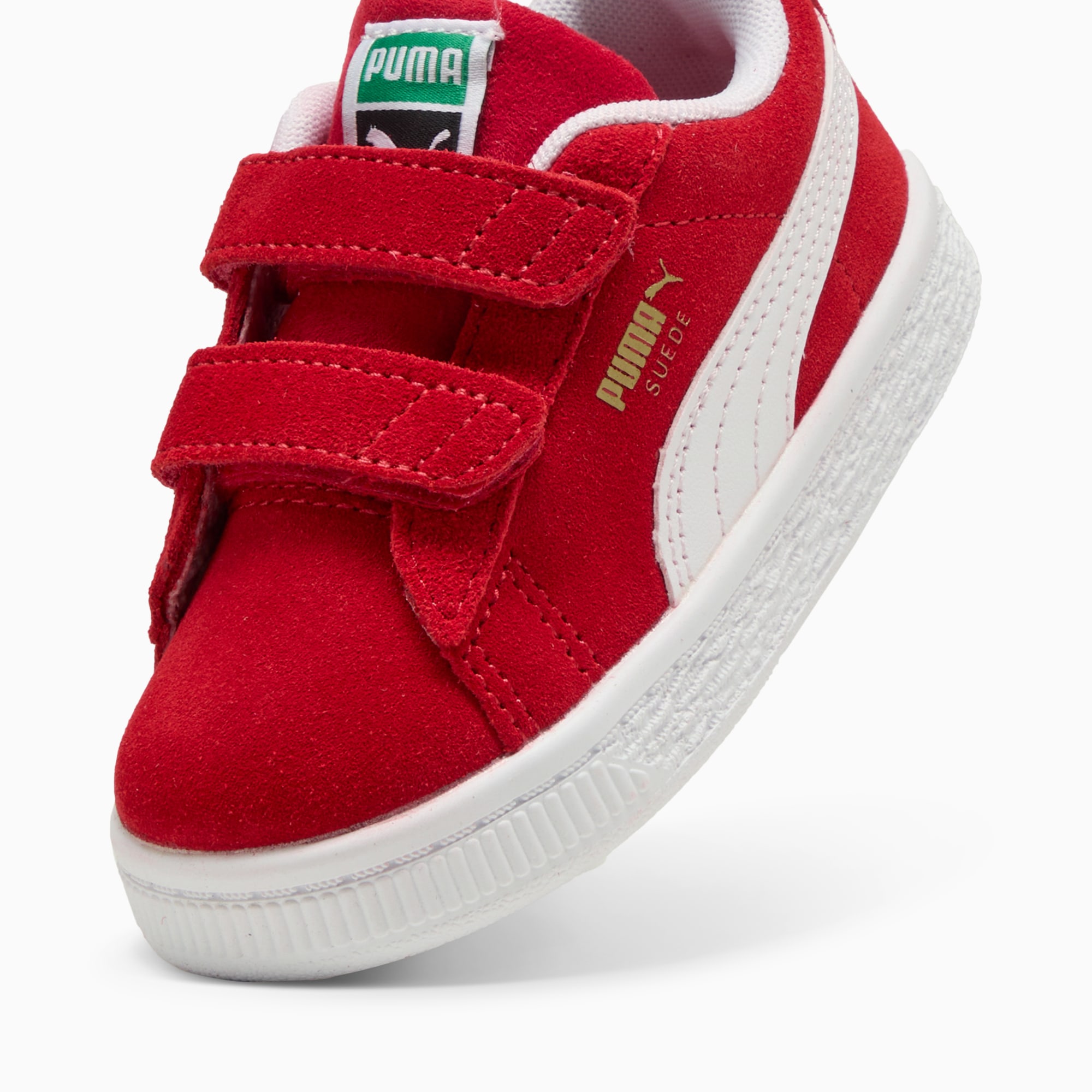 Baskets Suede Classic Bébé - For All Time Red-PUMA White