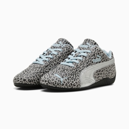 Sneakers Speedcat LeoGirl Enfant et Adolescent - Gray Echo-PUMA Silver
