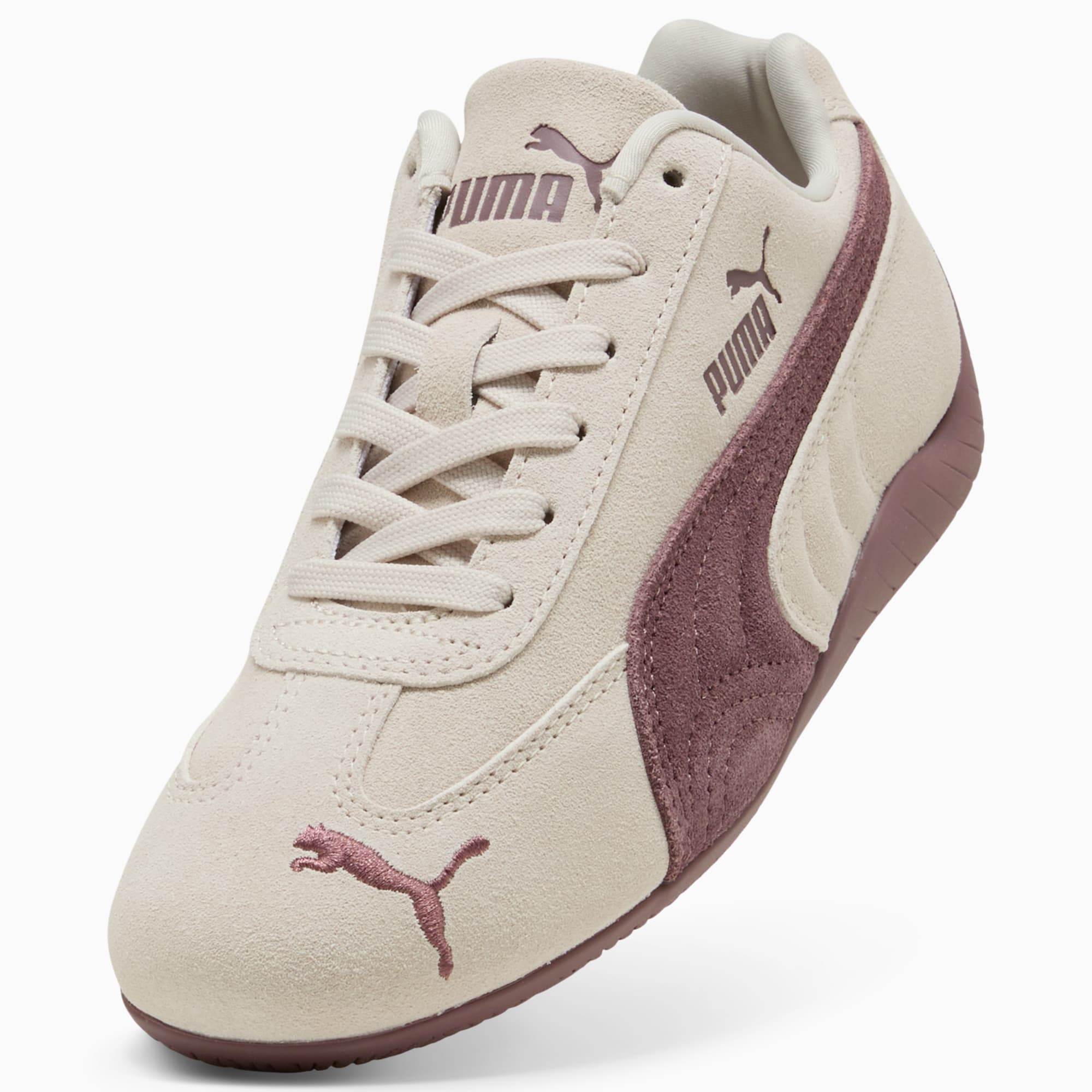 Sneakers Speedcat Enfant et Adolescent - Silver Fog-Rich Cocoa