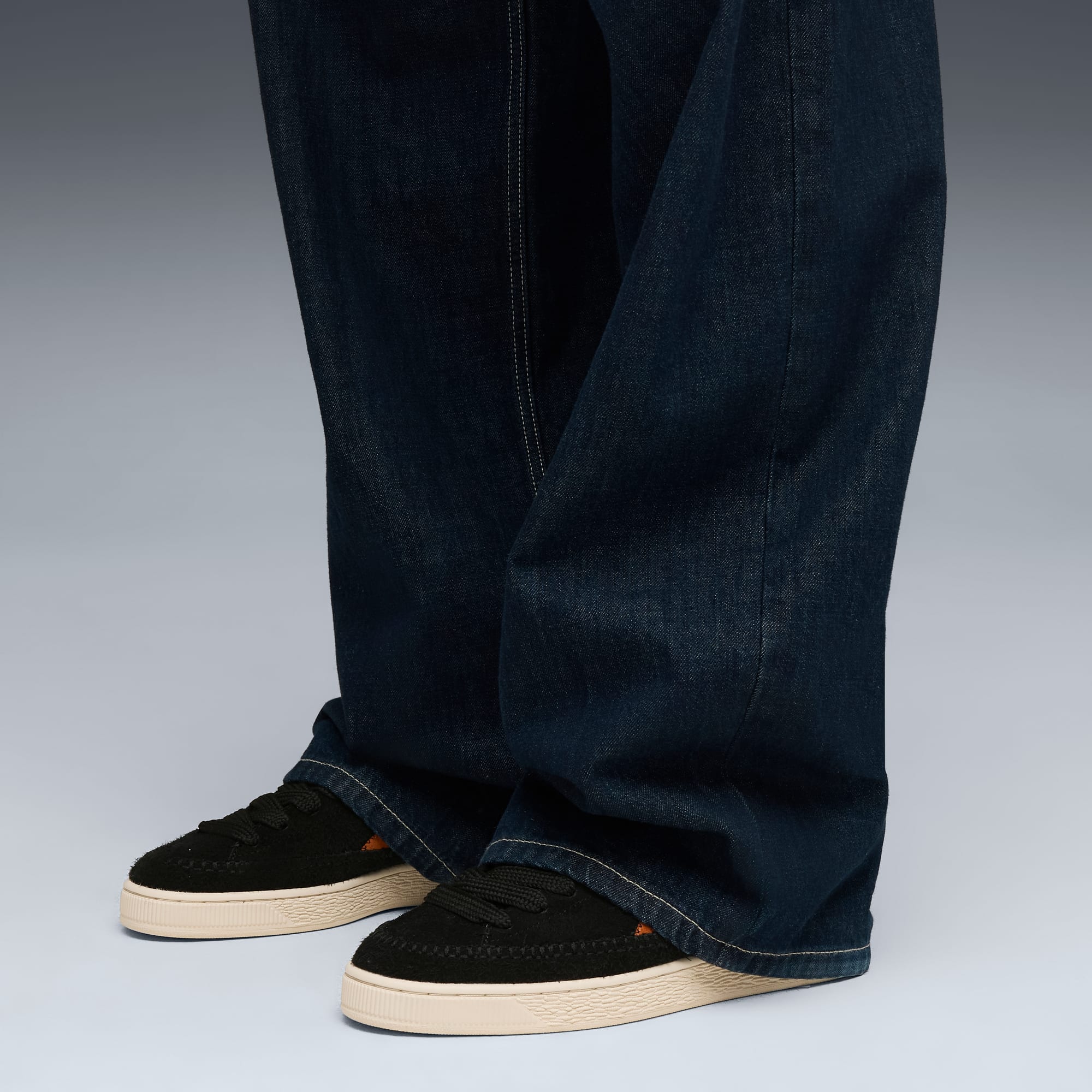Sneakers Suede Moccasin Unisexe - PUMA Black-Brandy