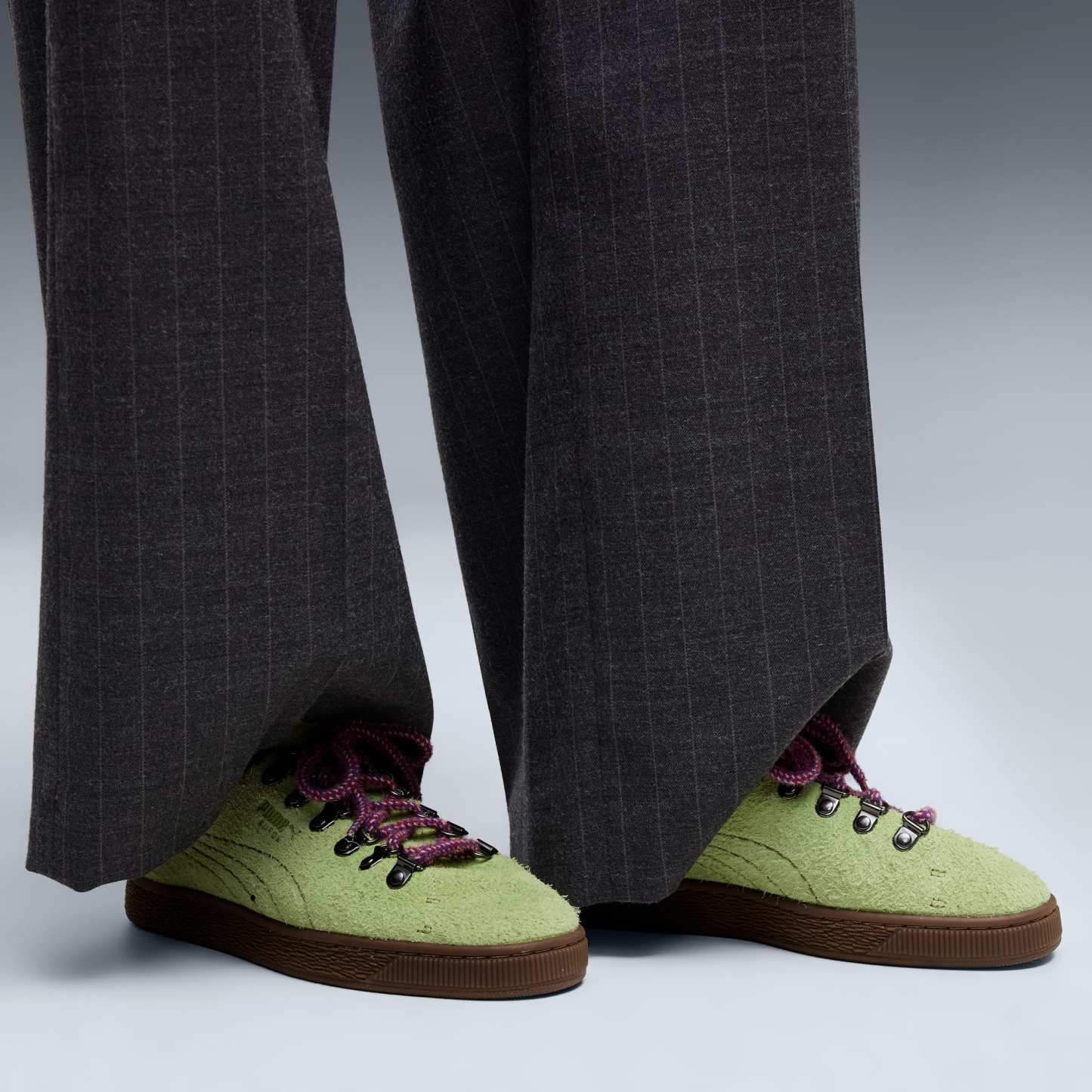 Sneakers Suede Hike Unisexe - Wild Fern-Gum