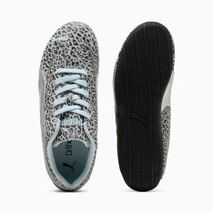 Sneakers Speedcat LeoGirl Enfant et Adolescent - Gray Echo-PUMA Silver