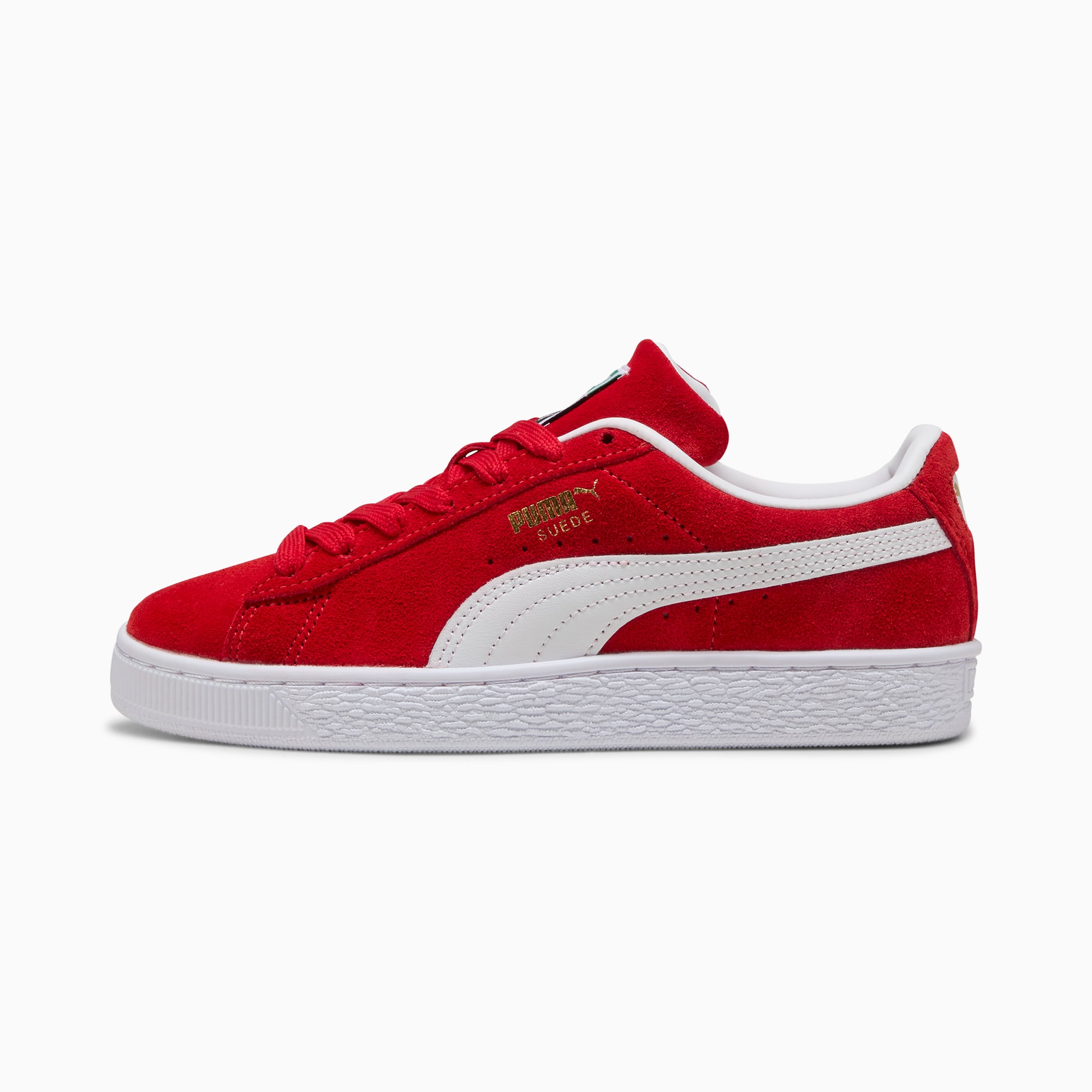 Baskets Suede Classic Enfant et Adolescent - For All Time Red-PUMA White