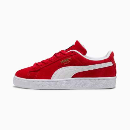 Baskets Suede Classic Enfant et Adolescent - For All Time Red-PUMA White