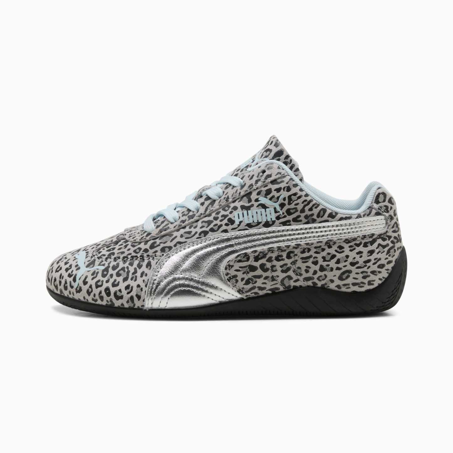 Sneakers Speedcat LeoGirl Enfant et Adolescent - Gray Echo-PUMA Silver