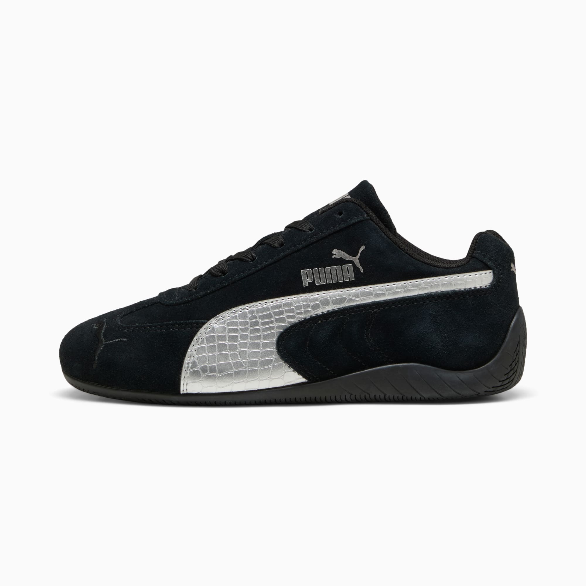 Sneakers Speedcat Metallic Safari Enfant et Adolescent - PUMA Black-PUMA Silver