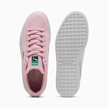 Baskets Suede Classic Enfant et Adolescent - Pink Lady-PUMA White