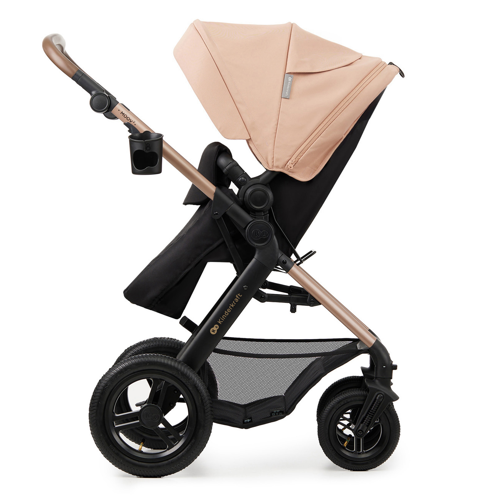 Poussette 4en1 Moov2 Air i-Size + accessoires - beige - dès la naissance