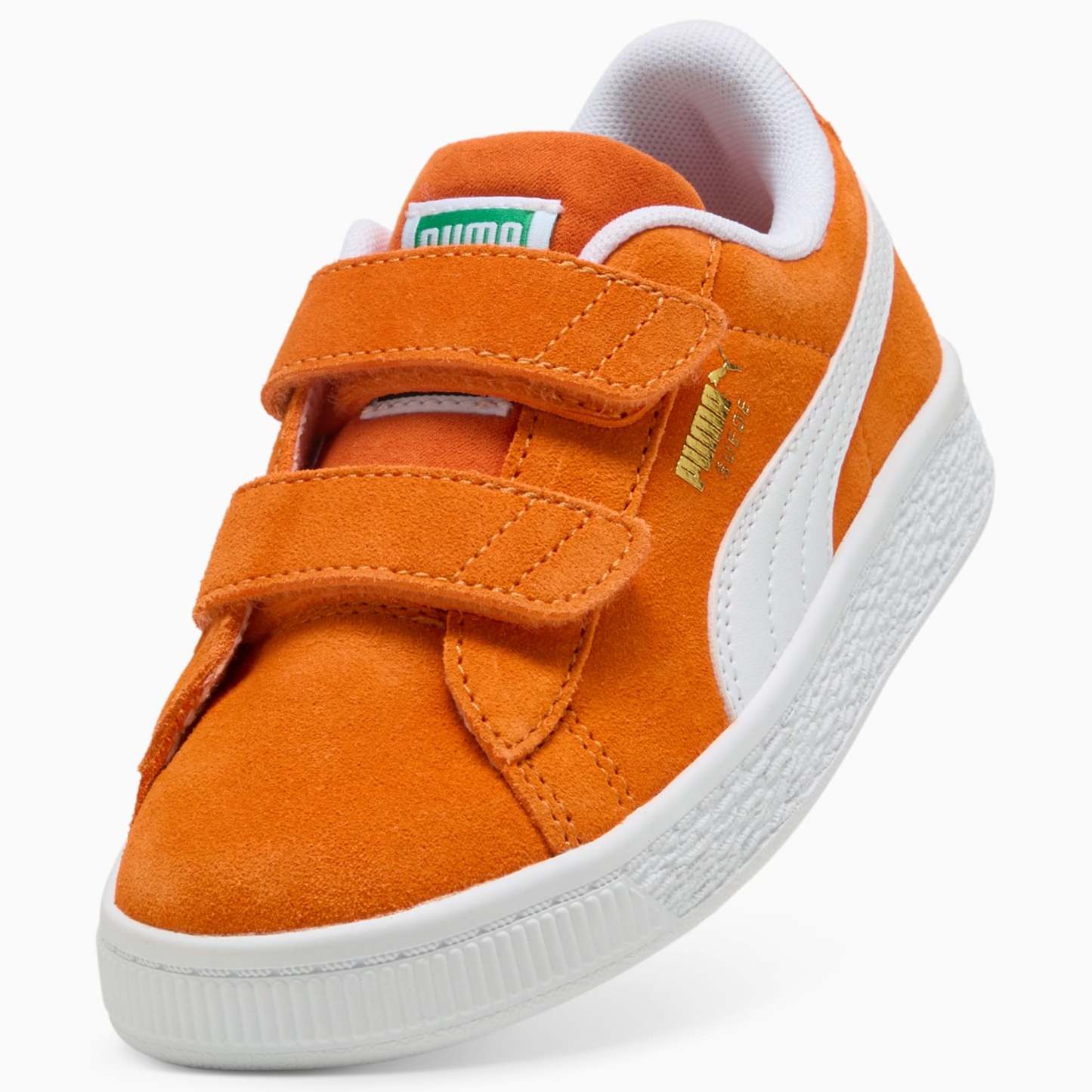 Sneakers Suede Classics Enfant - Cayenne Pepper-PUMA White