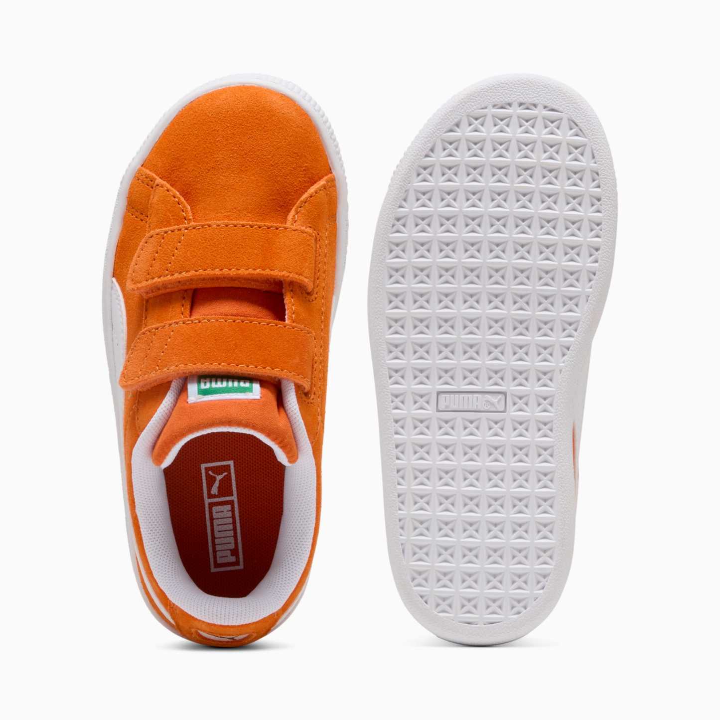 Sneakers Suede Classics Enfant - Cayenne Pepper-PUMA White