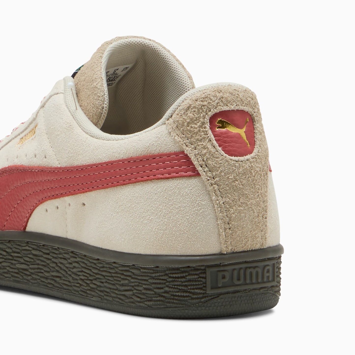 Sneakers Suede Fuzzy Unisexe - Alpine Snow-Gum
