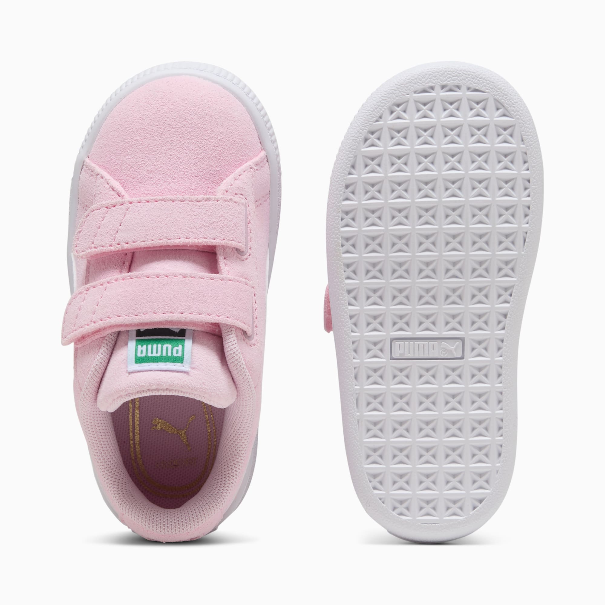 Baskets Suede Classic Bébé - Pink Lady-PUMA White