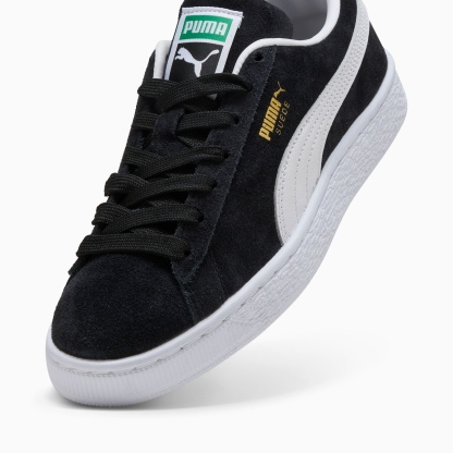 Baskets Suede Classic Enfant et Adolescent - PUMA Black-PUMA White