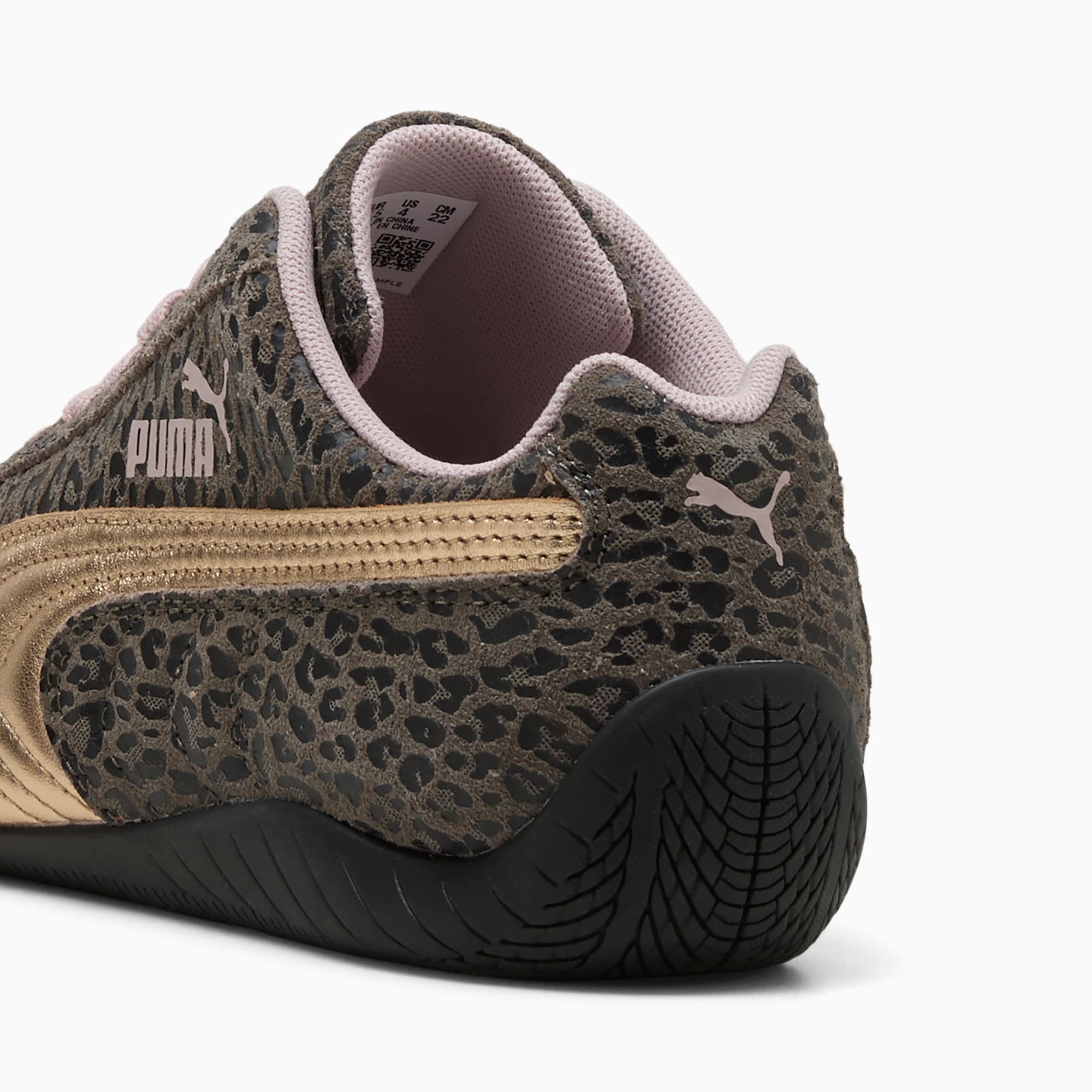 Sneakers Speedcat LeoGirl Enfant et Adolescent - Matte Bronze-PUMA Gold