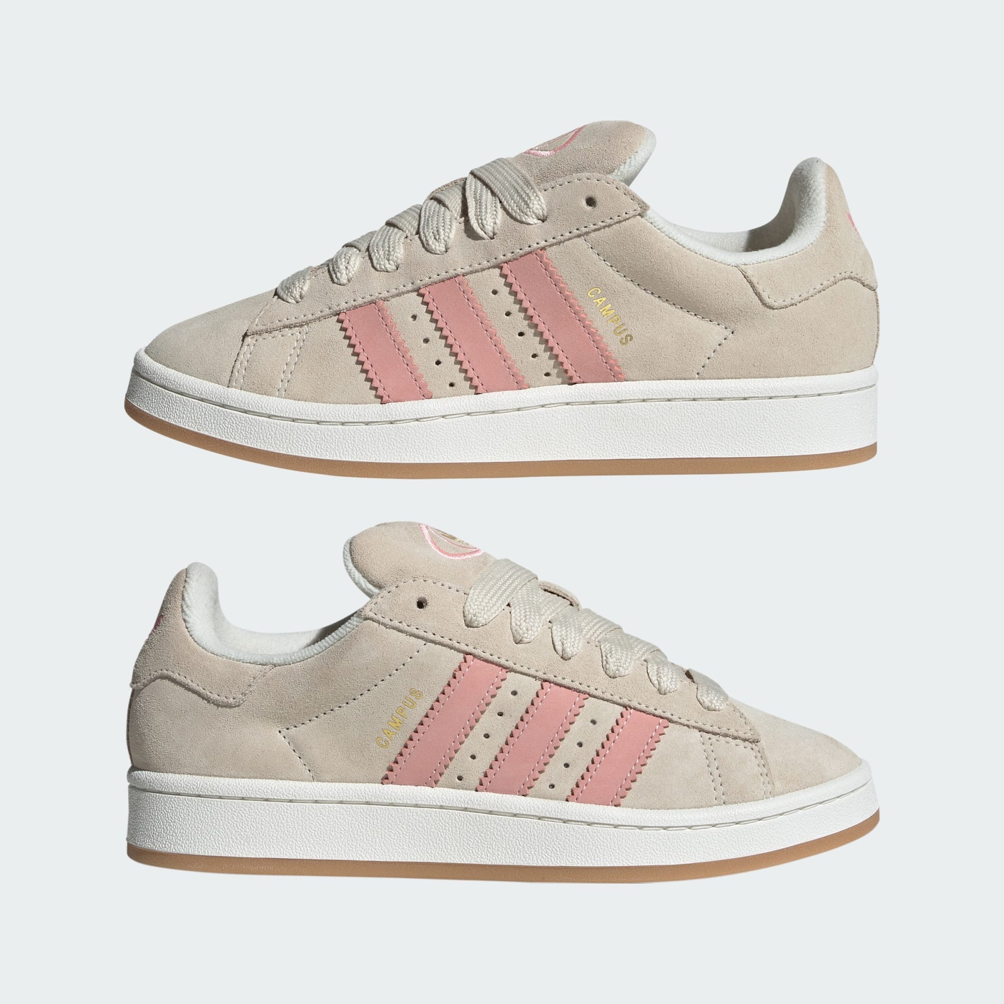 adithtdas Campus 00s (Cream White / Glow Pink)