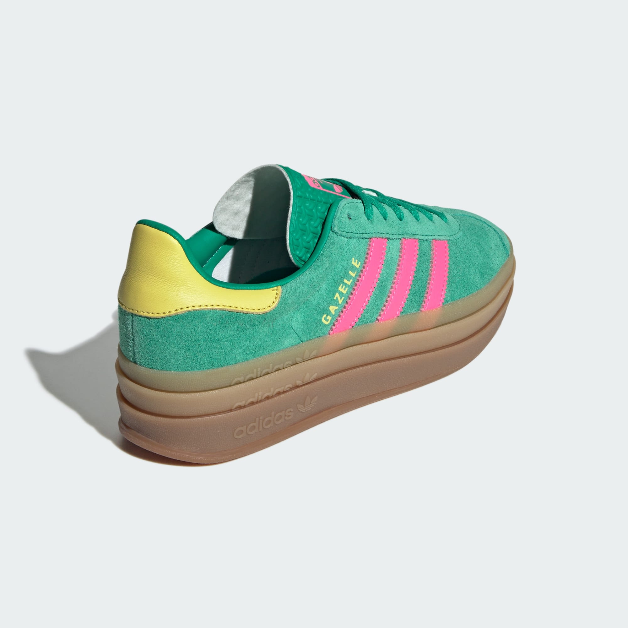 adithtdas Gazelle Bold Schuh (Pink / Green)