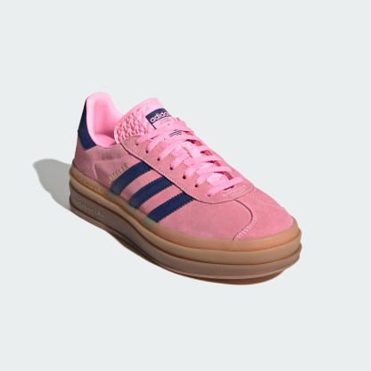 adithtdas Gazelle Bold Schuh (Pink / Blue)