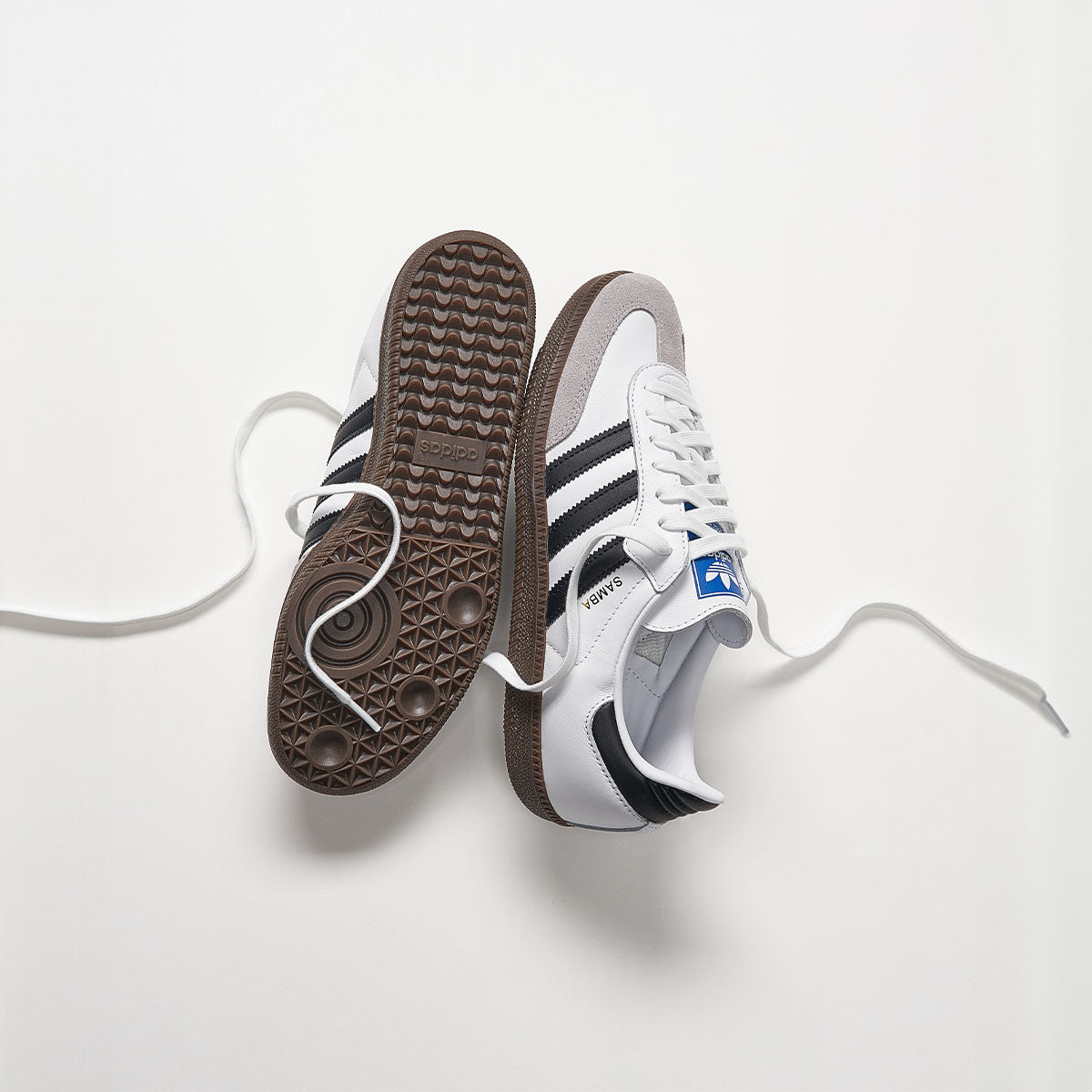adithtdas Samba OG (Weiß / Schwarz)
