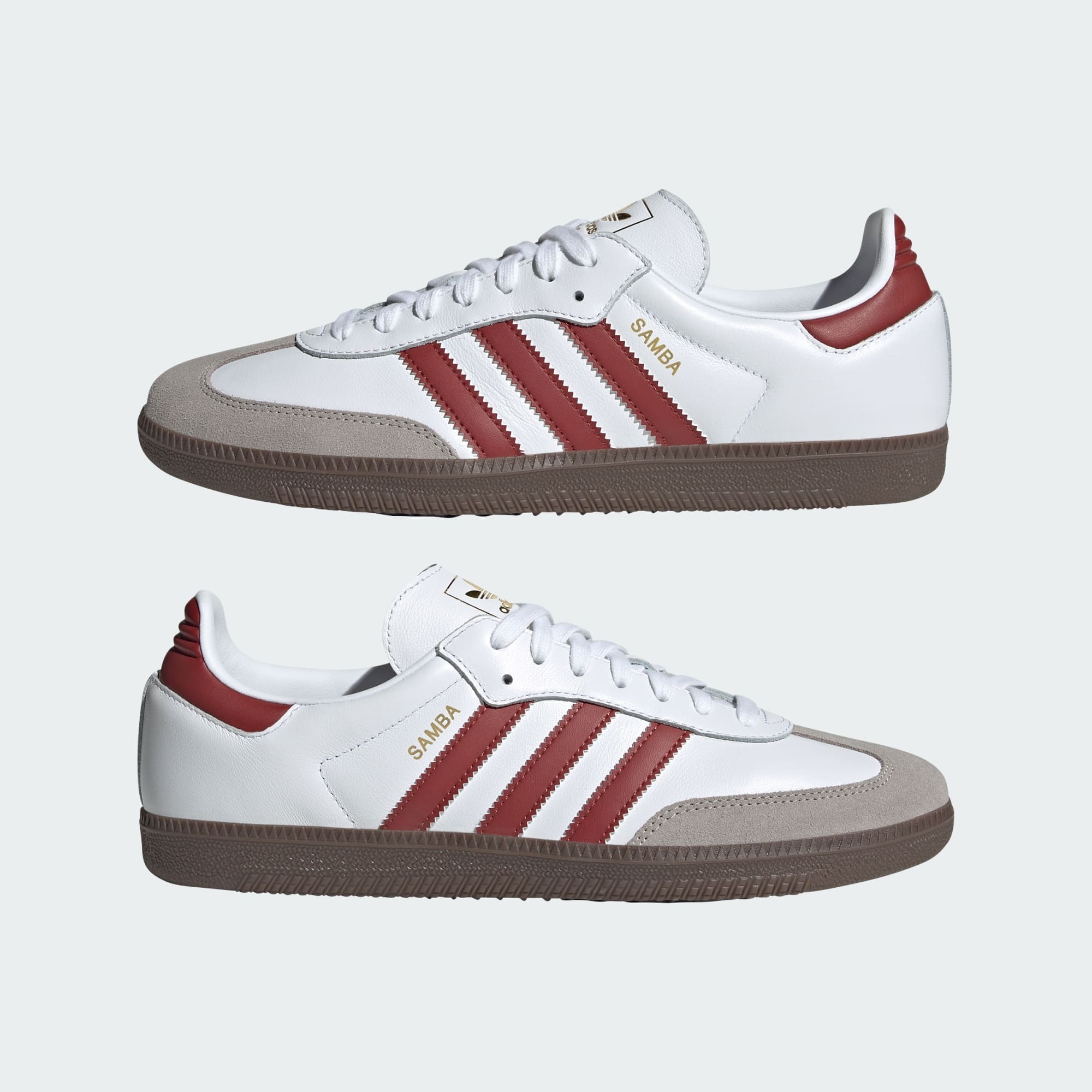 adithtdas Samba OG (White / Preloved Ruby)