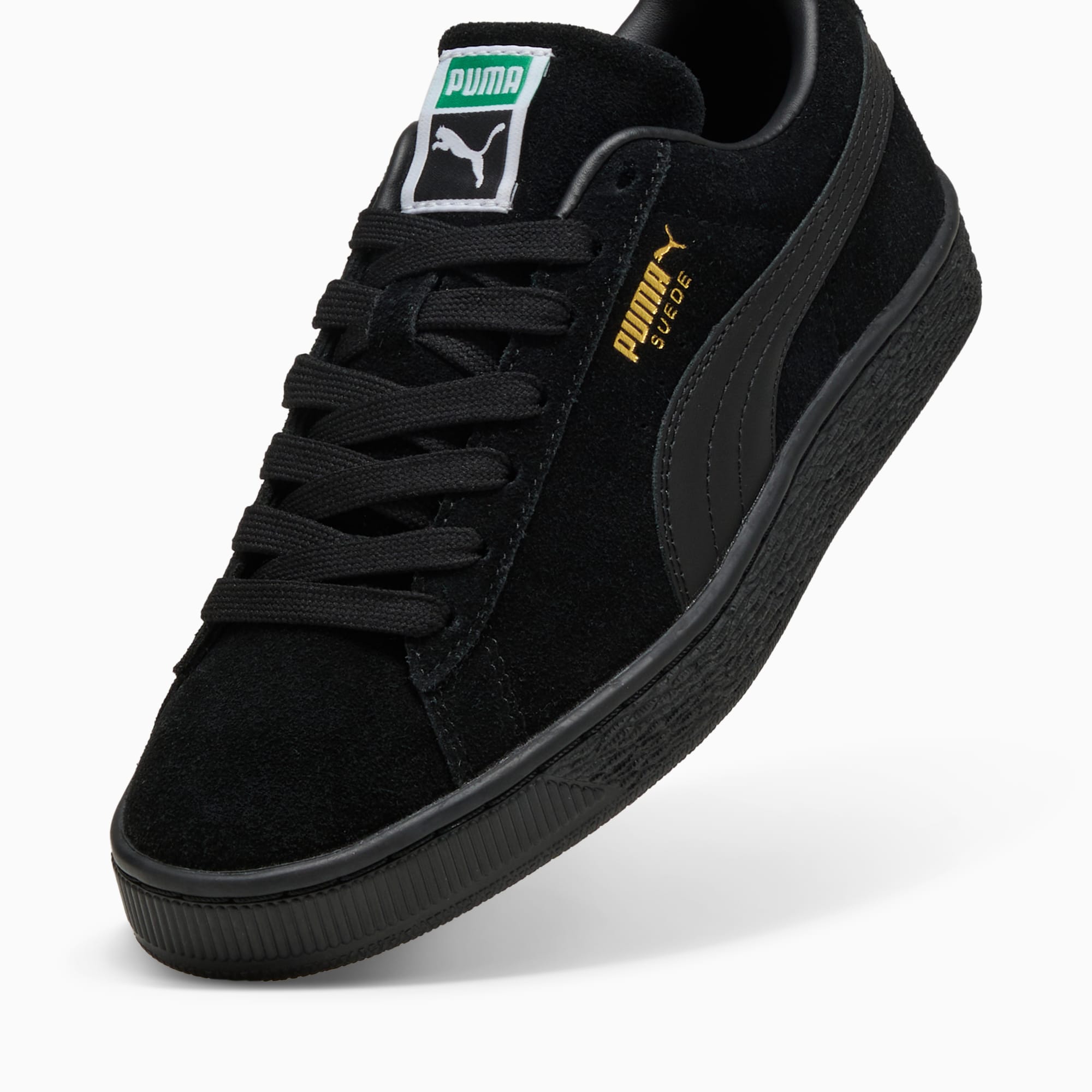 Baskets Suede Classic Enfant et Adolescent - PUMA Black-PUMA Black