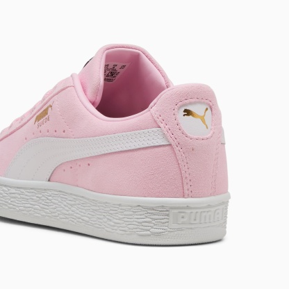 Baskets Suede Classic Enfant et Adolescent - Pink Lady-PUMA White